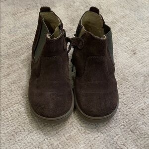 Primigi Dark Brown Kids Suede Boots